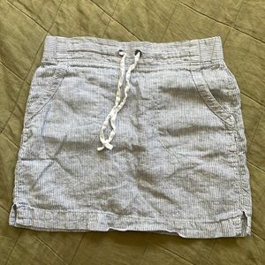 Athleta Linen skirt